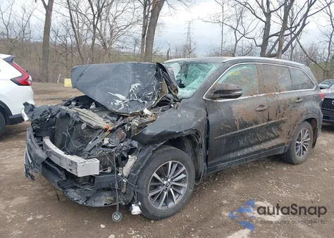 2017 Toyota Highlander Xle из США, поврежденный, VIN 5TDJZRFH3HS442906